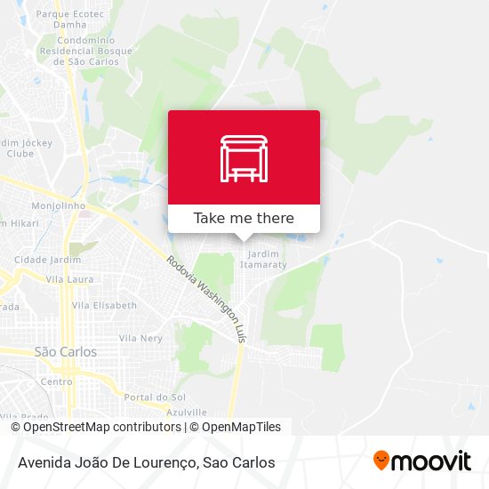 Avenida João De Lourenço map