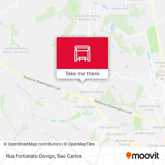 Rua Fortunato Dovigo map