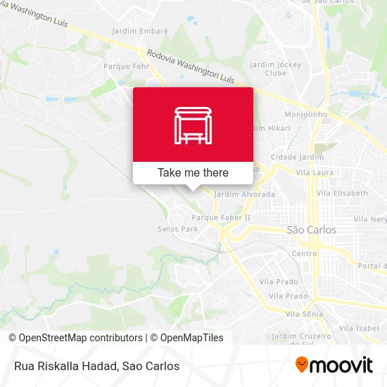 Rua Riskalla Hadad map