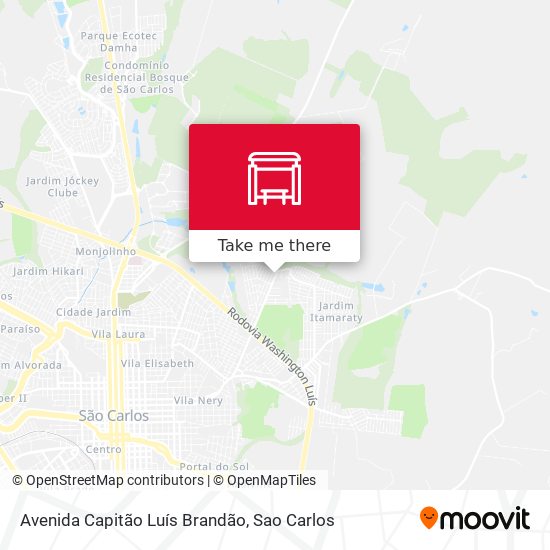 Avenida Capitão Luís Brandão map