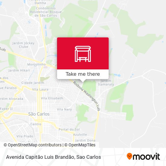 Avenida Capitão Luís Brandão map