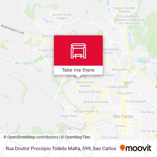 Rua Doutor Procópio Tolêdo Malta, 599 map