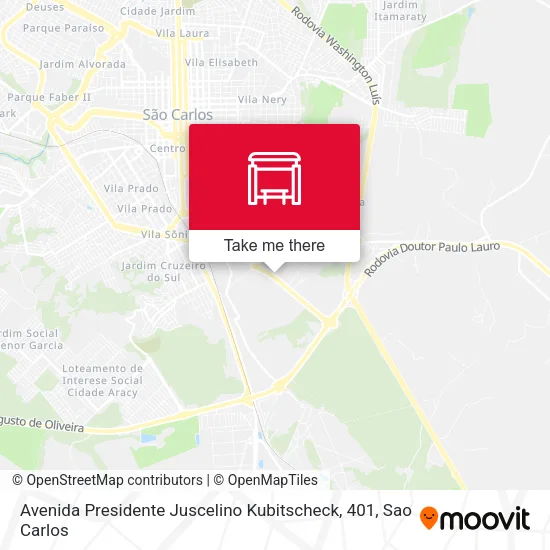 Avenida Presidente Juscelino Kubitscheck, 401 map