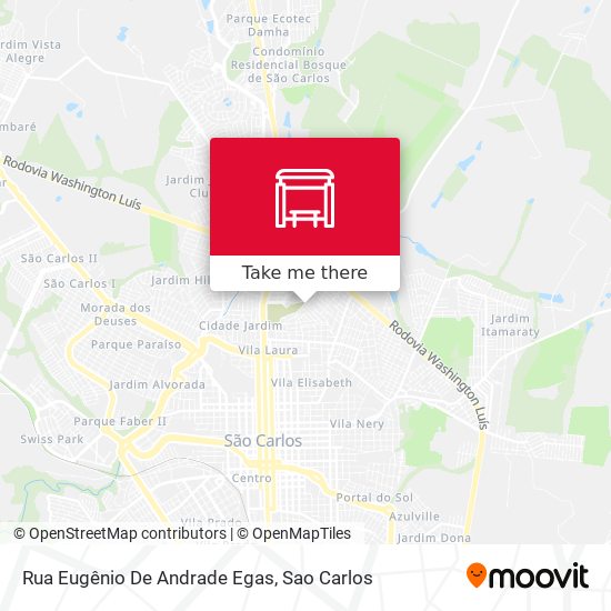 Rua Eugênio De Andrade Egas map