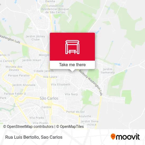 Rua Luís Bertollo map