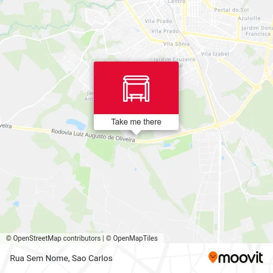 Rua Sem Nome map