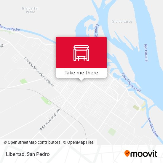 Libertad map