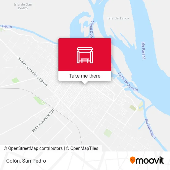 Colón map