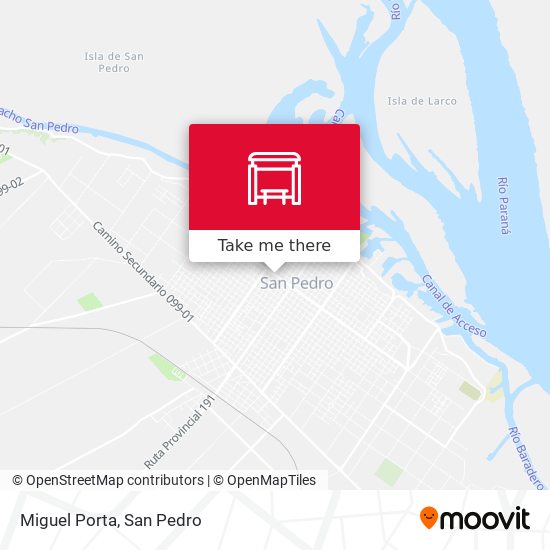 Mapa de Miguel Porta