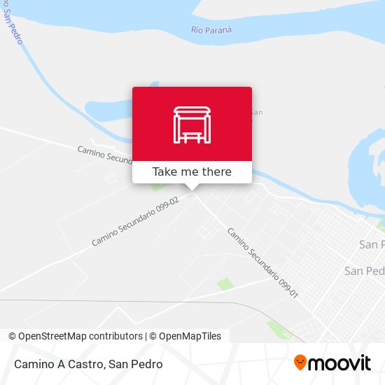 Mapa de Camino A Castro