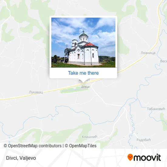 Divci map