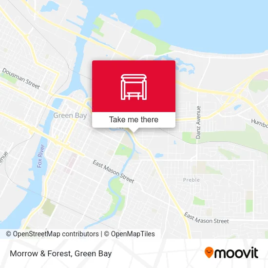 Mapa de Morrow & Forest