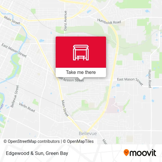 Mapa de Edgewood & Sun