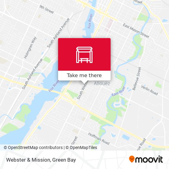 Mapa de Webster & Mission