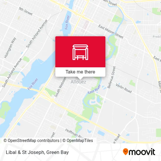 Libal & St Joseph map