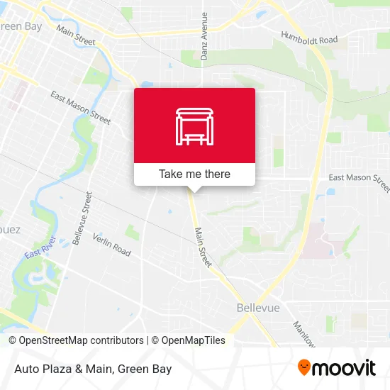 Mapa de Auto Plaza & Main