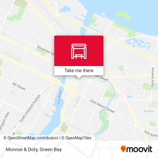Monroe & Doty map
