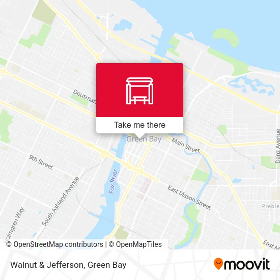 Mapa de Walnut & Jefferson