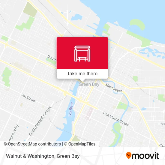 Mapa de Walnut & Washington