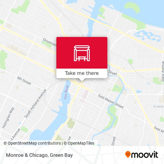Mapa de Monroe & Chicago