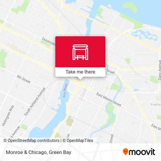 Monroe & Chicago map