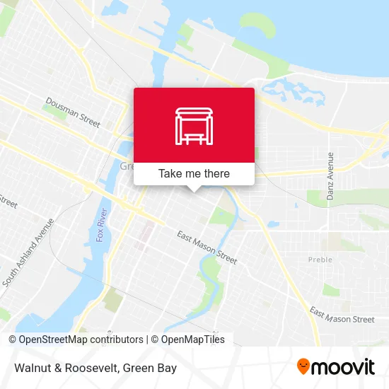 Mapa de Walnut & Roosevelt
