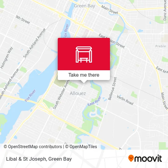 Libal & St Joseph map