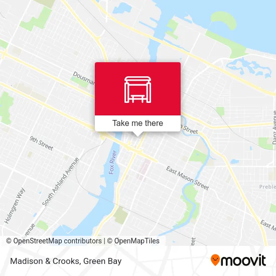 Mapa de Madison & Crooks