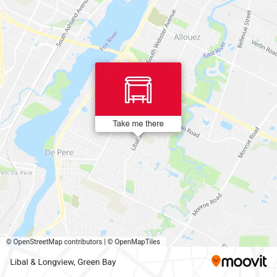 Mapa de Libal & Longview