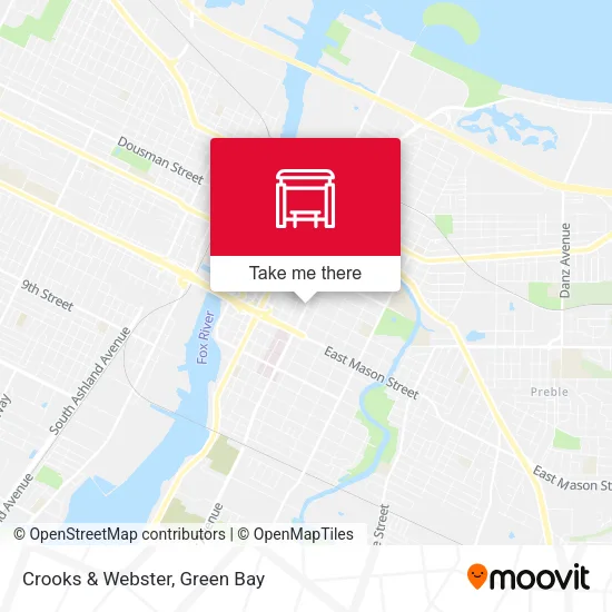 Mapa de Crooks & Webster