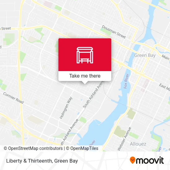 Mapa de Liberty & Thirteenth