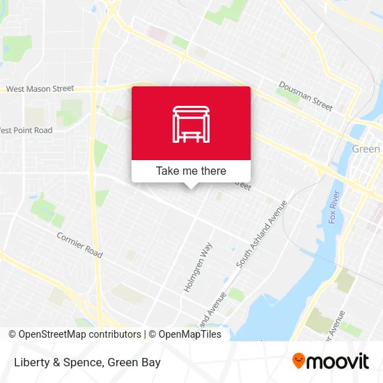 Mapa de Liberty & Spence