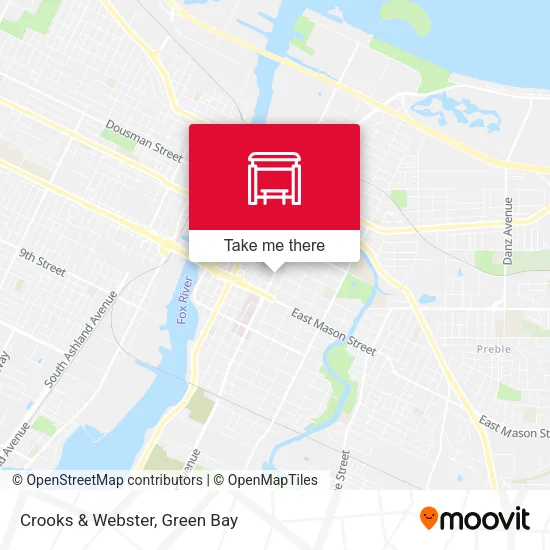 Mapa de Crooks & Webster