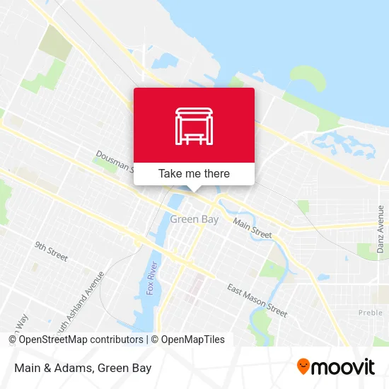 Mapa de Main & Adams