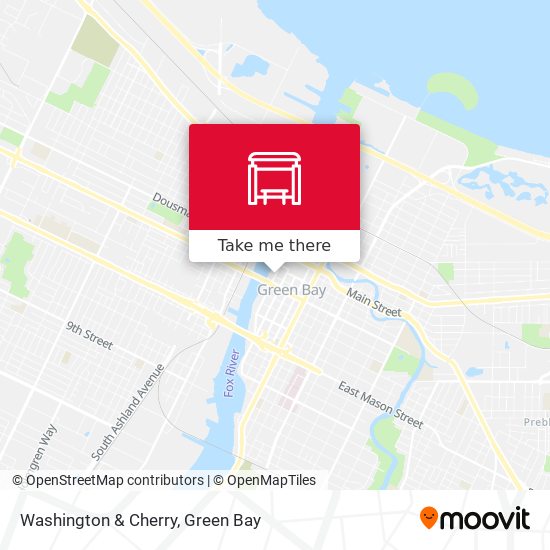 Mapa de Washington & Cherry