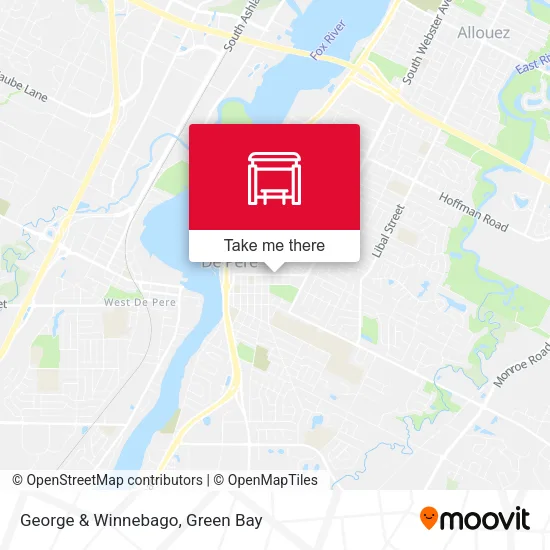 Mapa de George & Winnebago
