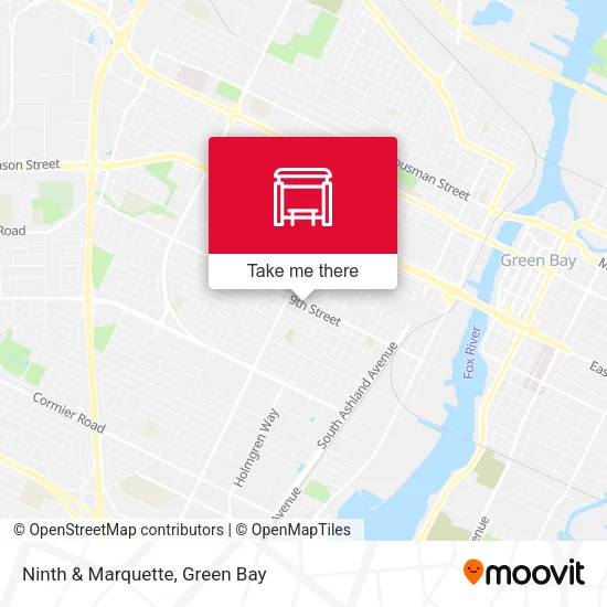 Mapa de Ninth & Marquette