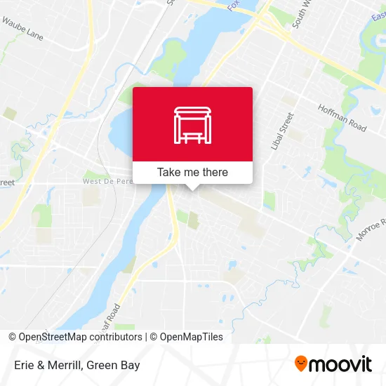 Mapa de Erie & Merrill