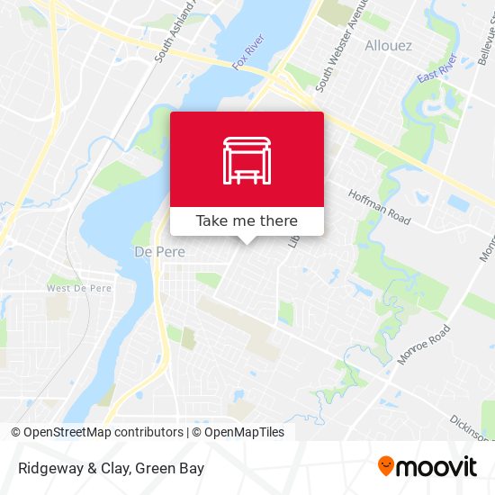Mapa de Ridgeway & Clay