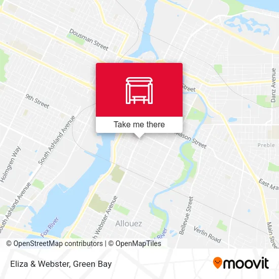 Mapa de Eliza & Webster