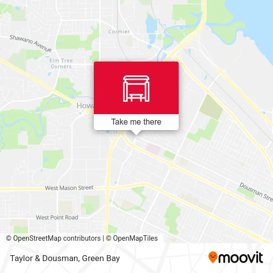 Taylor & Dousman map