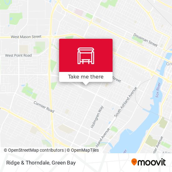 Mapa de Ridge & Thorndale