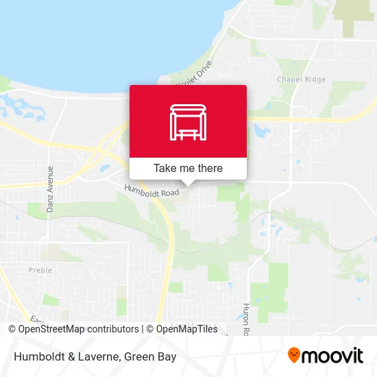 Humboldt & Laverne map