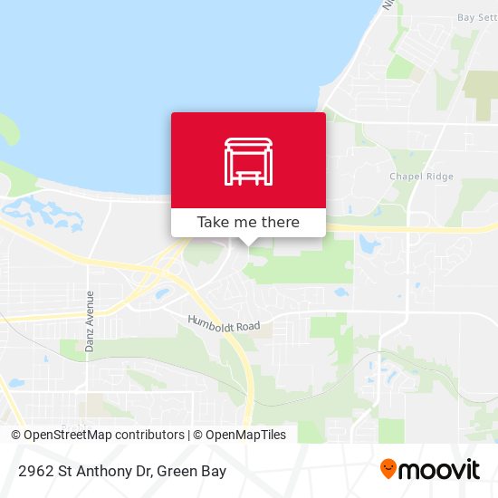 2962 St Anthony Dr map