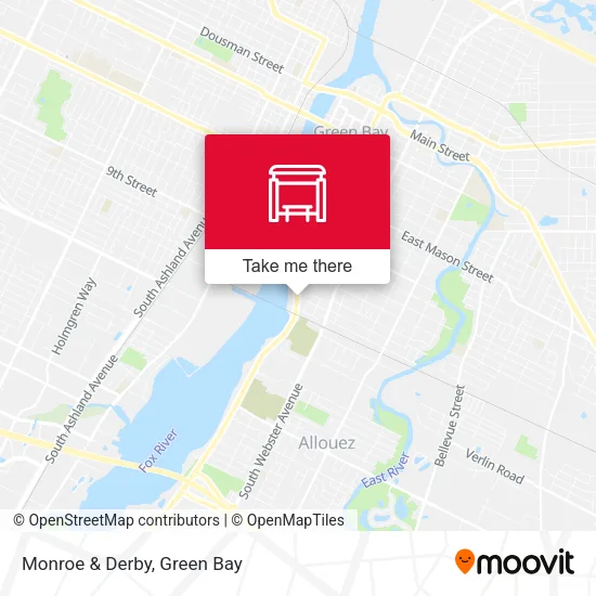 Mapa de Monroe & Derby
