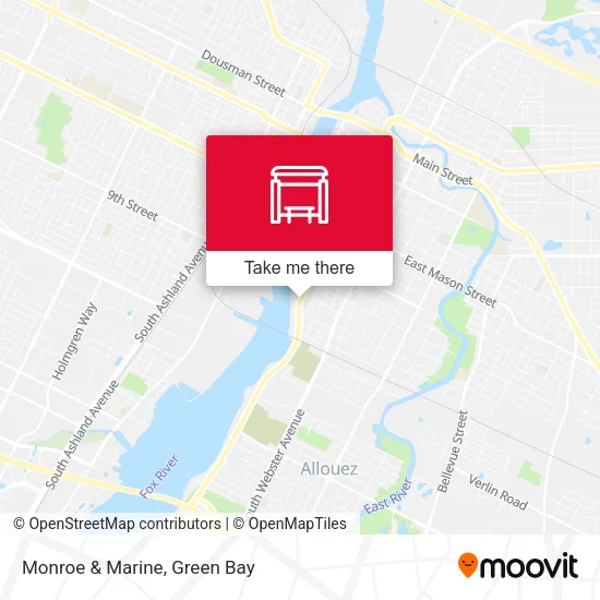 Monroe & Marine map