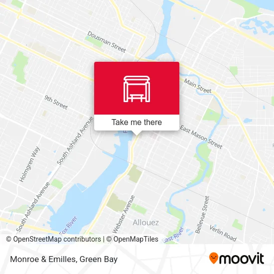 Monroe & Emilles map