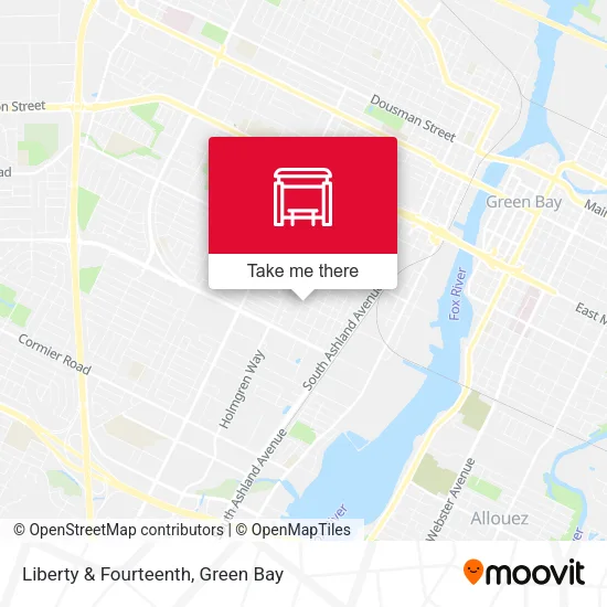 Mapa de Liberty & Fourteenth