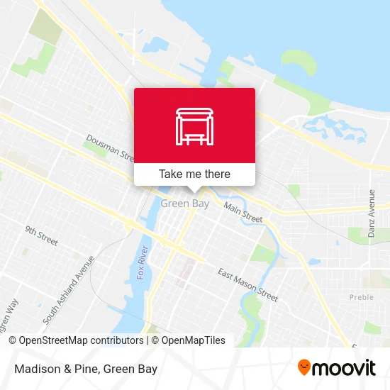 Mapa de Madison & Pine