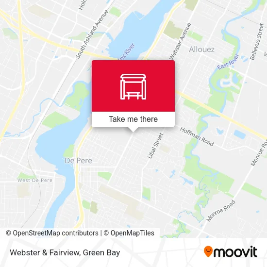 Mapa de Webster & Fairview